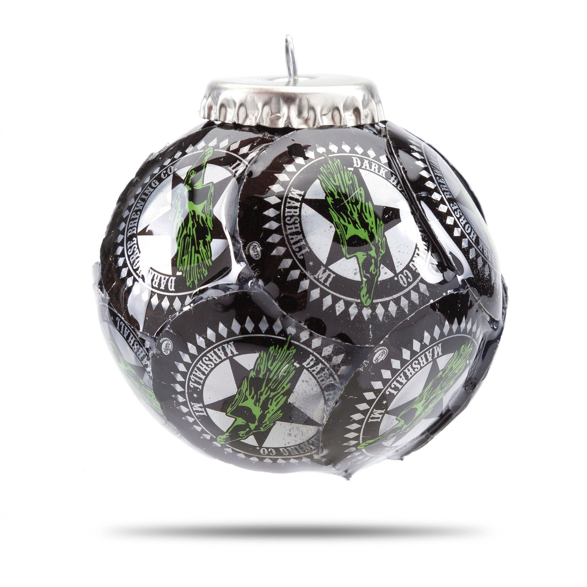 Dark Horse Bottle Cap Ornament