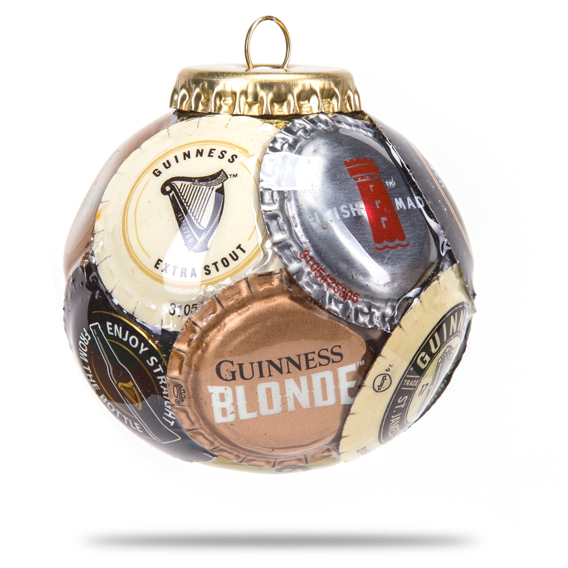 Irish Bottle Cap Ornament