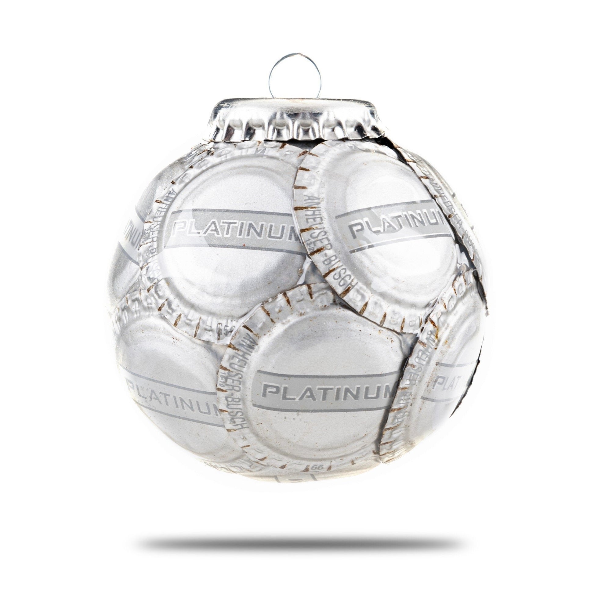 Platinum Bottle Cap Ornament