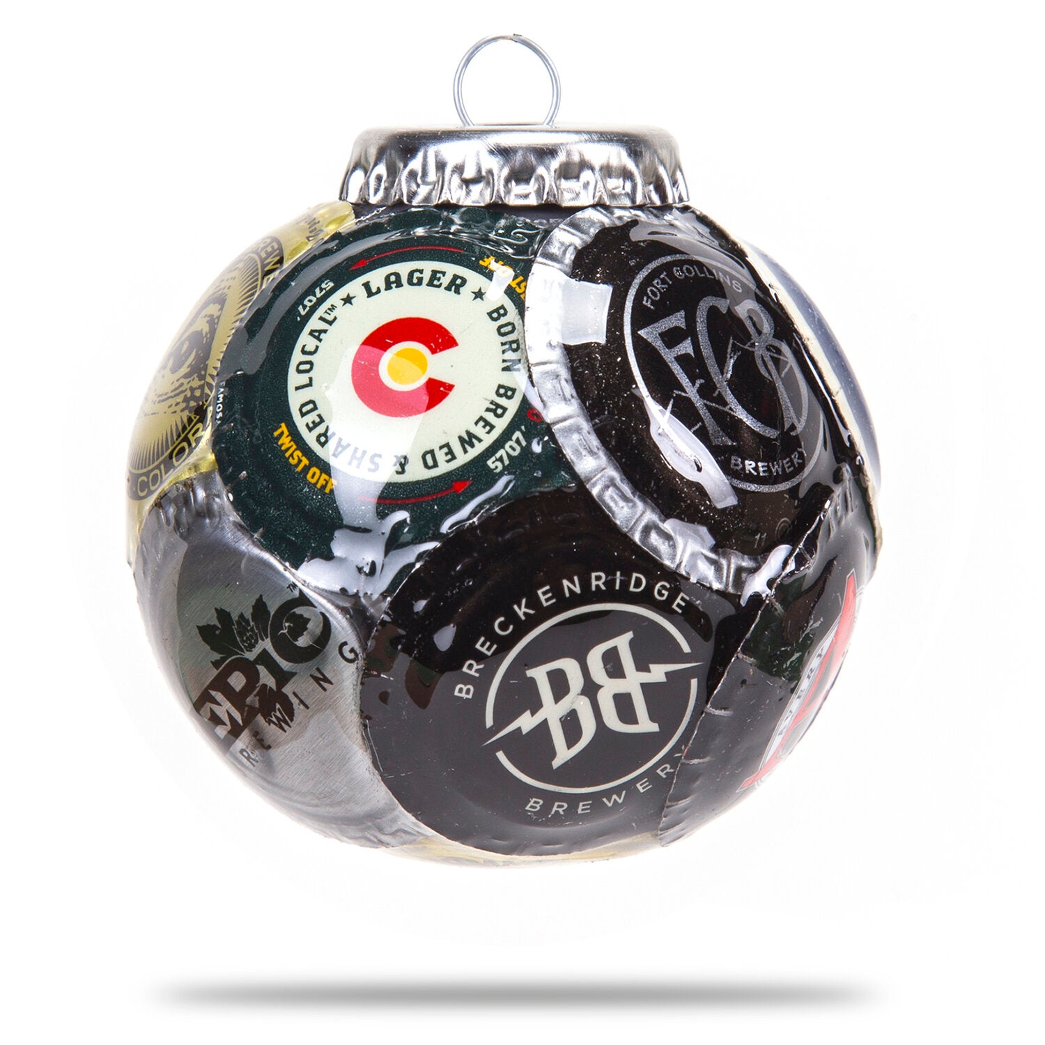 Colorado Mix Bottle Cap Ornament