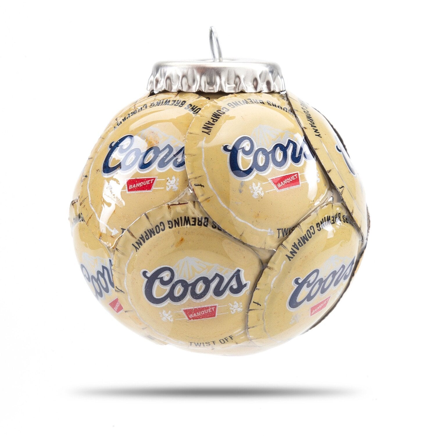 Coors Bottle Cap Ornament