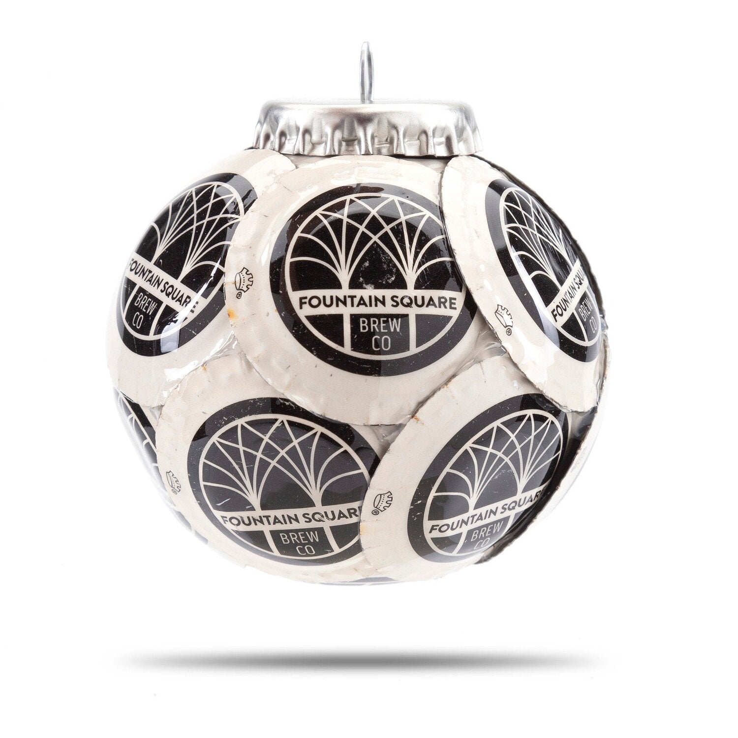 Fountain Square Bottle Cap Ornament