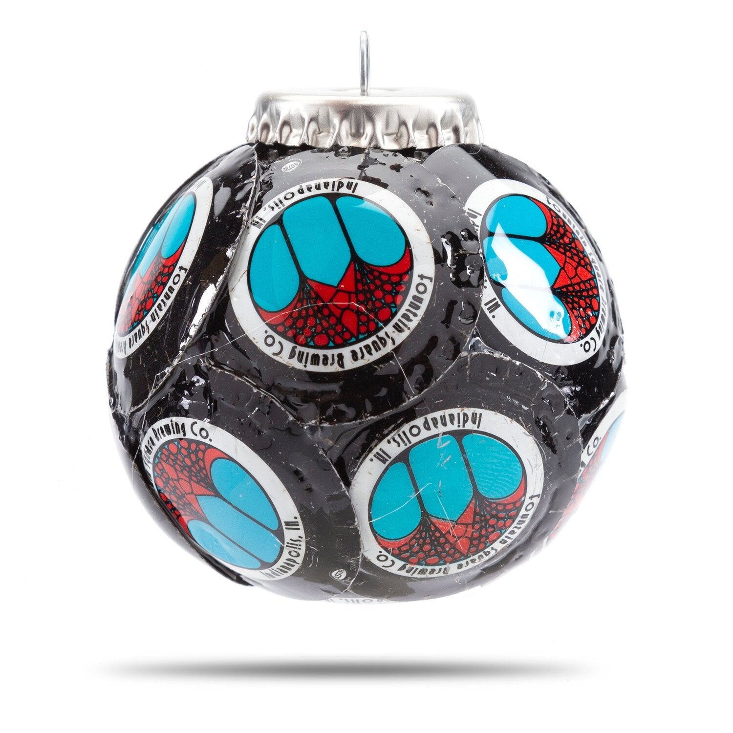 Fountain Square Bottle Cap Ornament