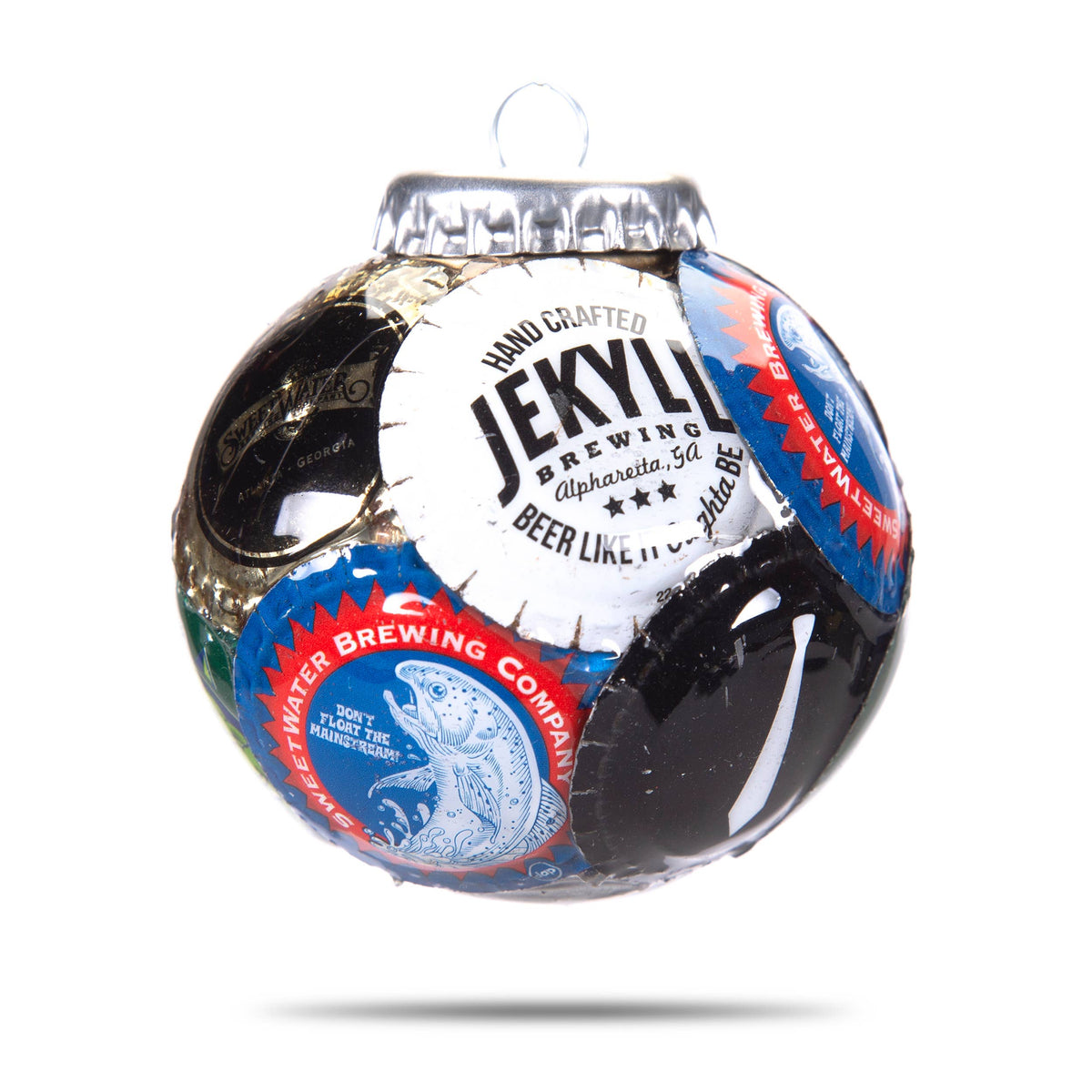 Georgia Breweries Bottle Cap Ornament