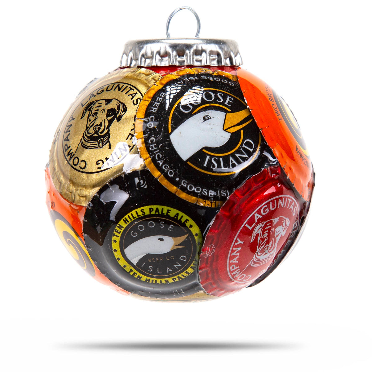 Illinois Breweries Bottle Cap Ornament