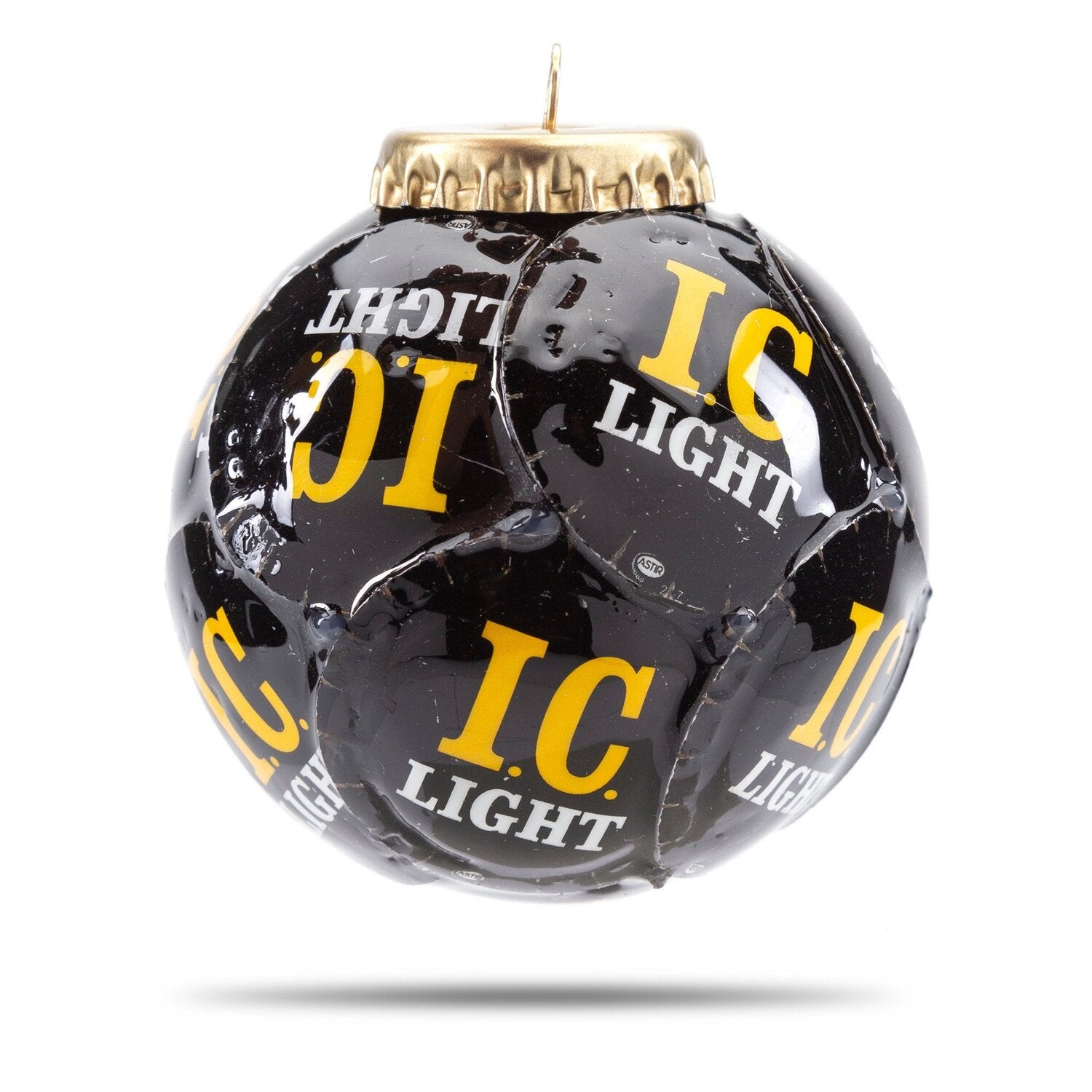 Iron City Bottle Cap Ornament