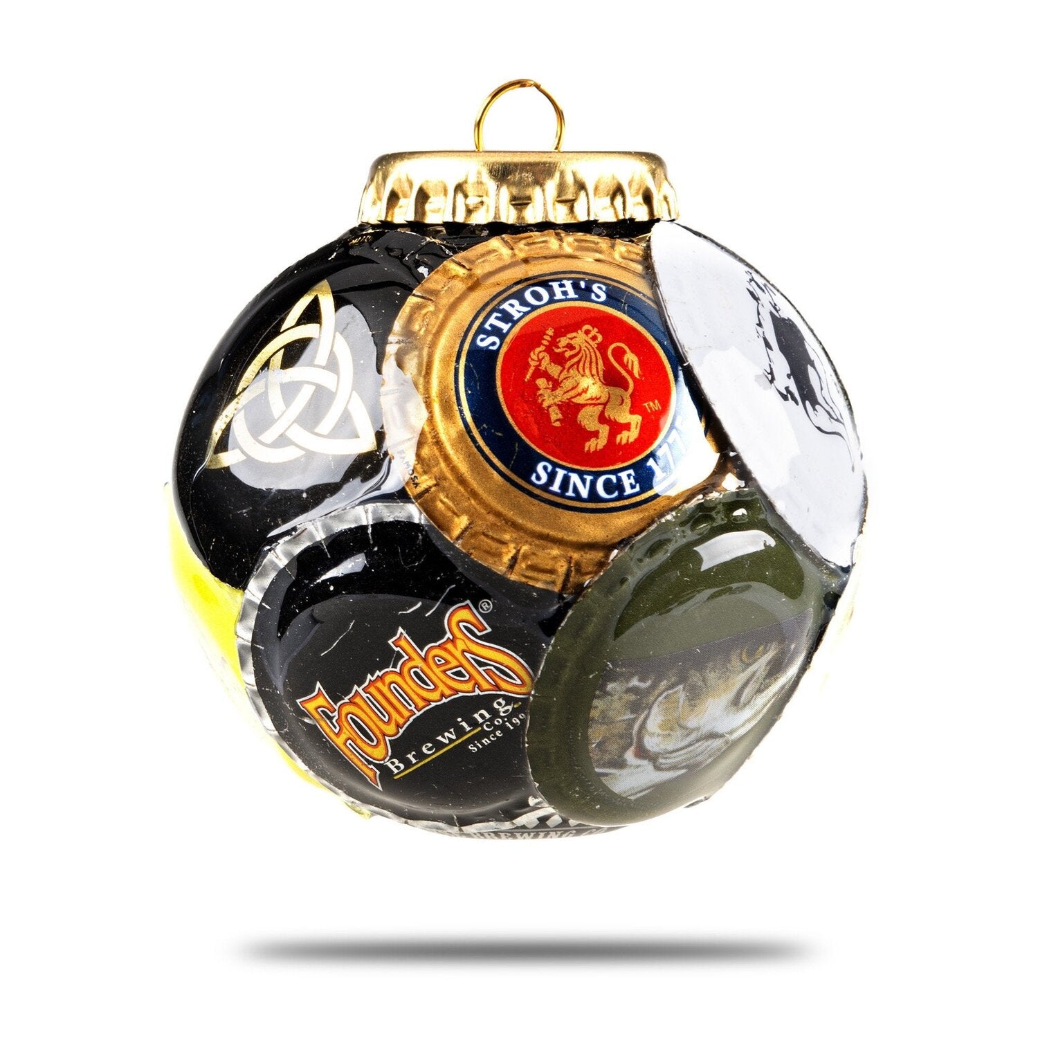 Michigan Breweries Bottle Cap Ornament