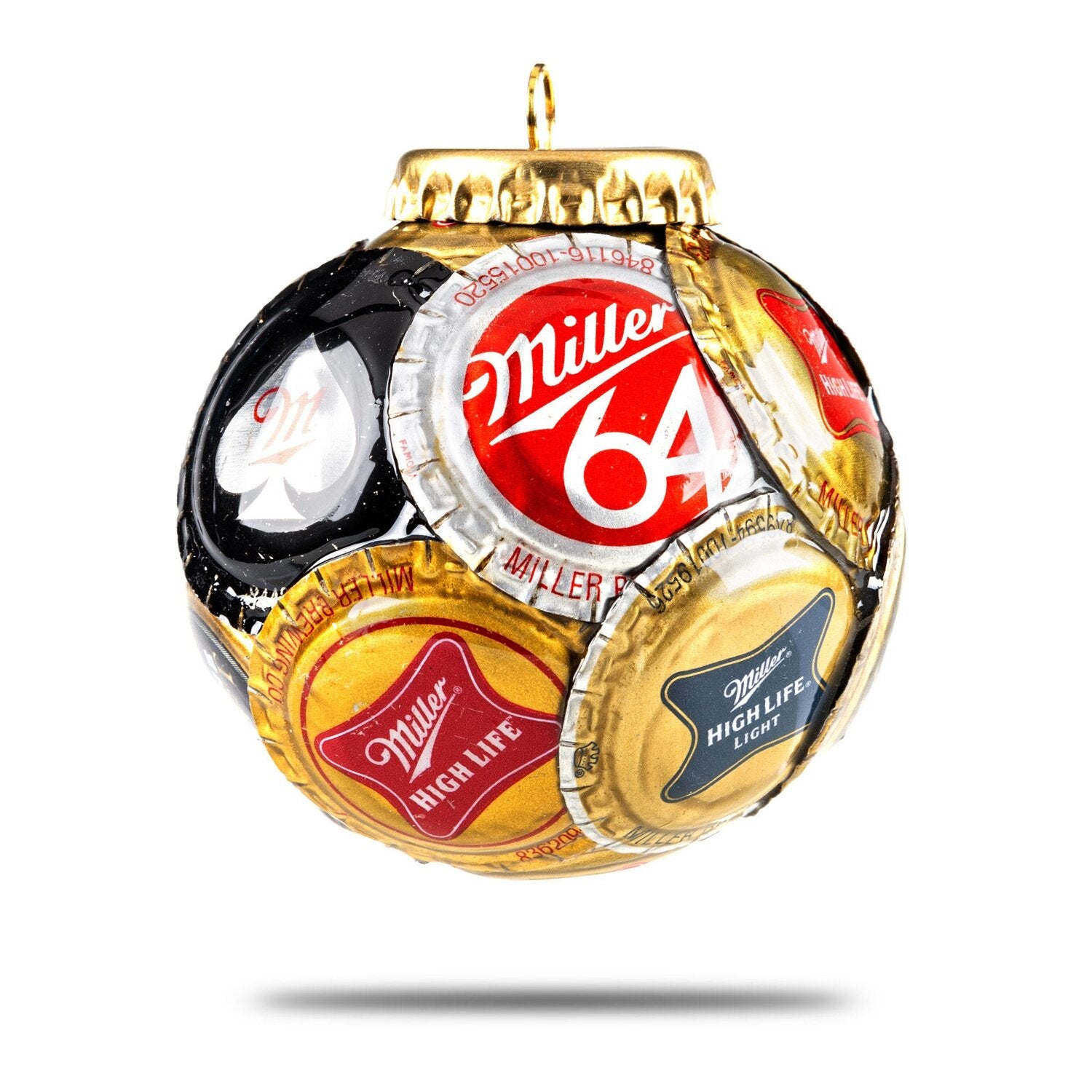 Miller Bottle Cap Ornament