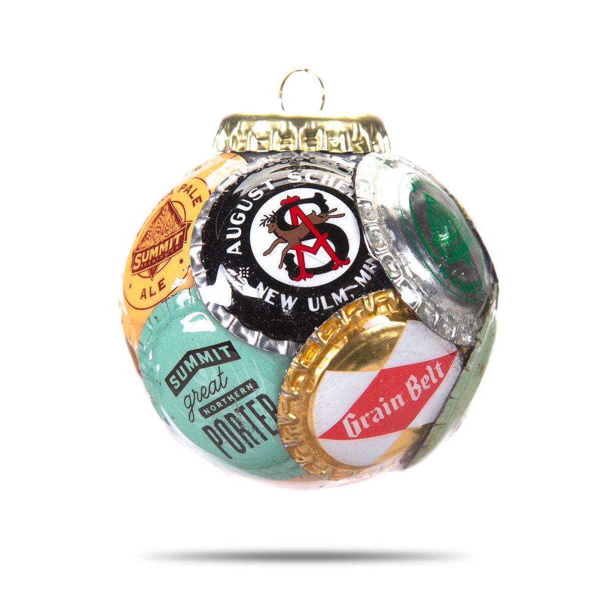 Minnesota State Breweries Bottle Cap Ornament