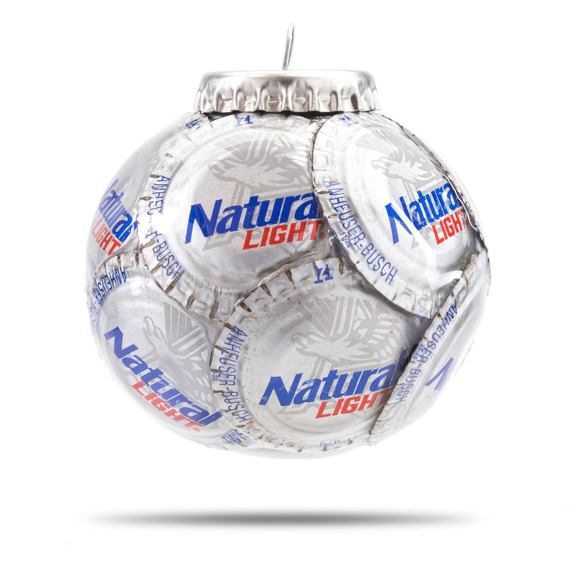 Natural Light Bottle Cap Ornament