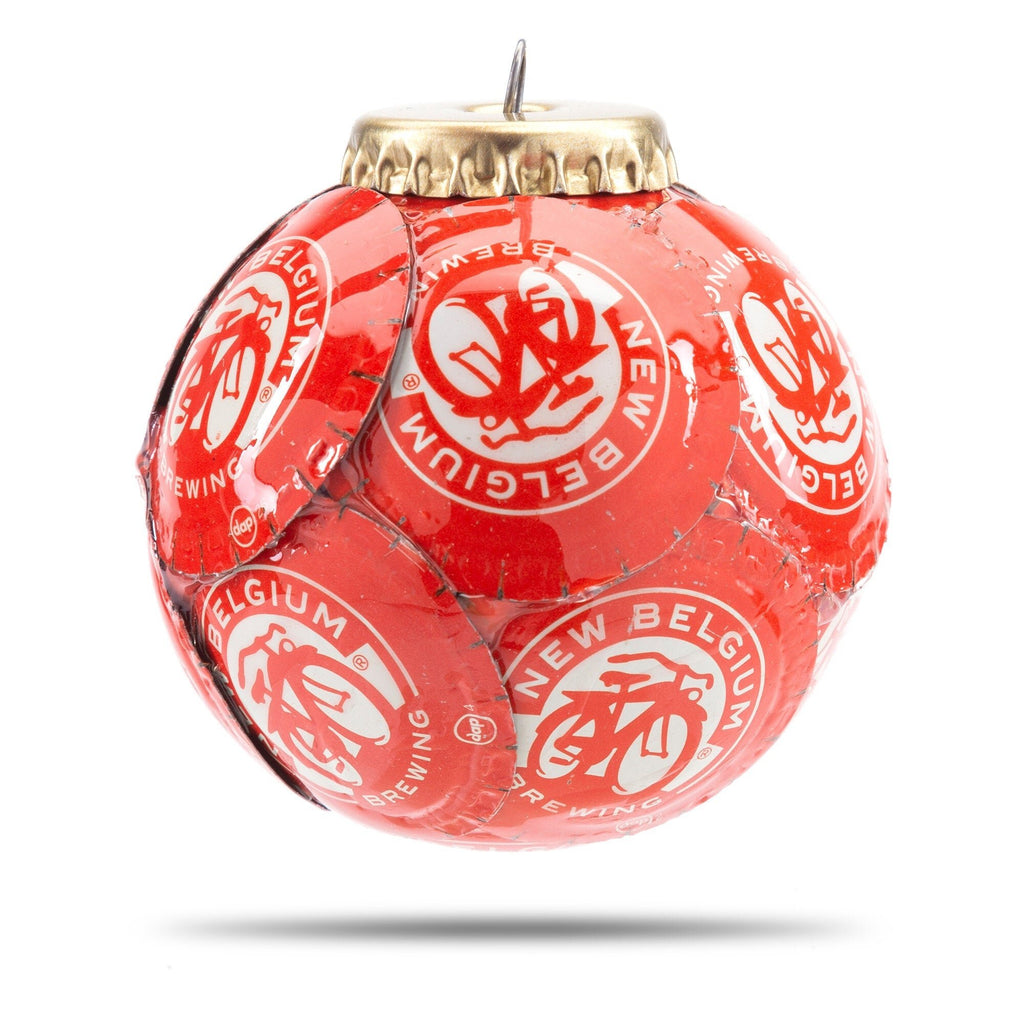 New Belgium Bottle Cap Ornament