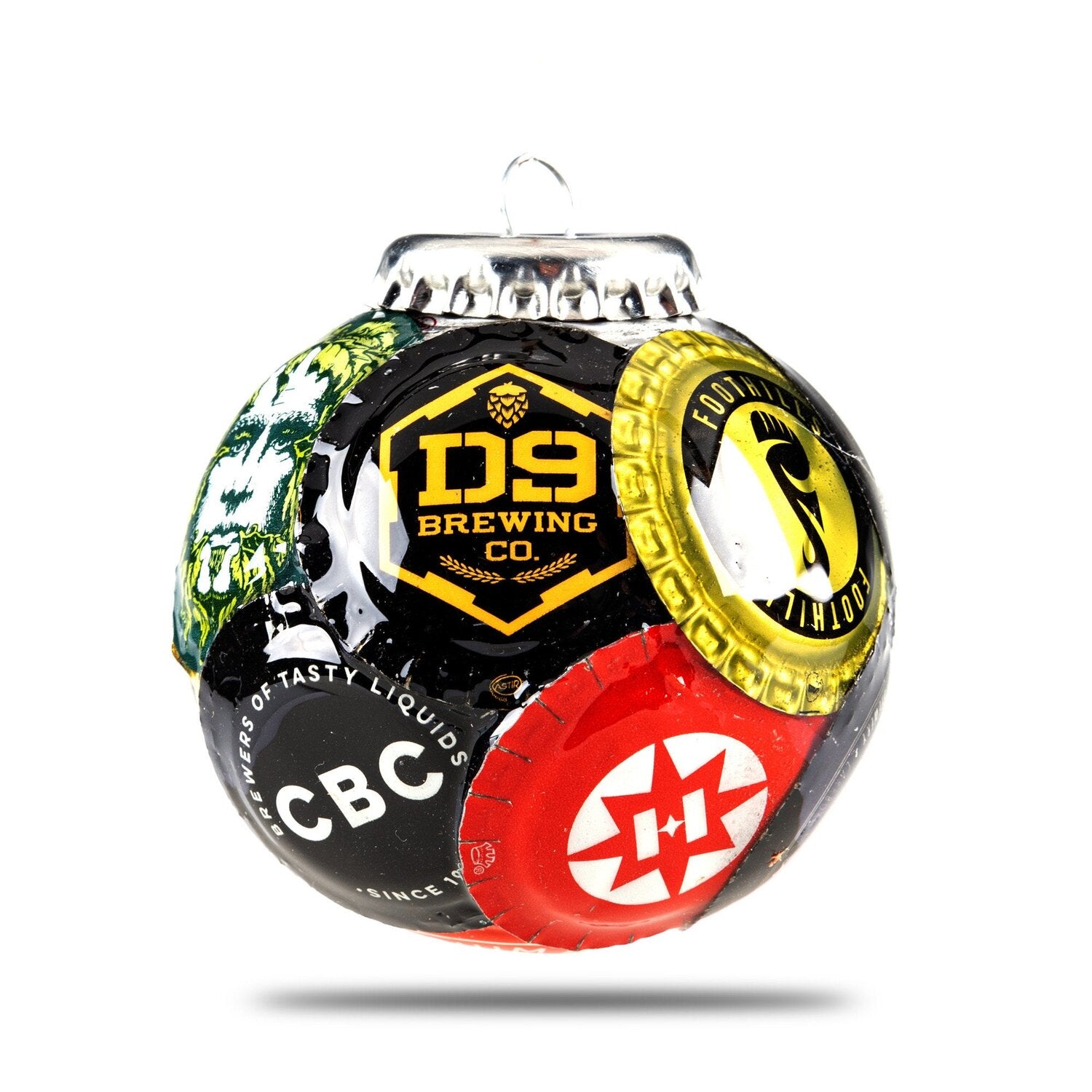 North Carolina Breweries Bottle Cap Ornament
