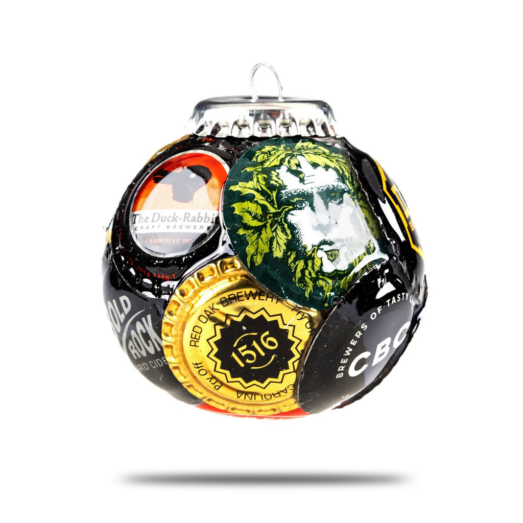 North Carolina Breweries Bottle Cap Ornament