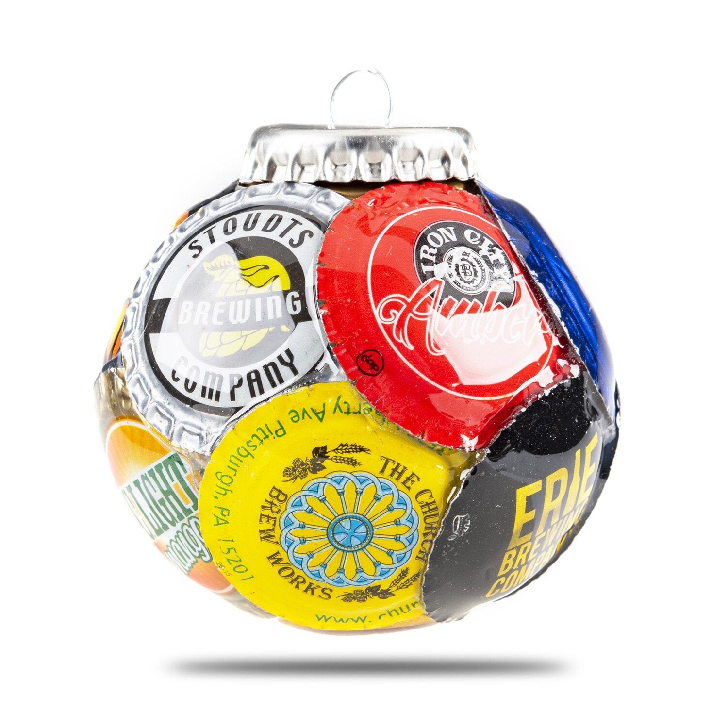 Pennsylvania Breweries Bottle Cap Ornament