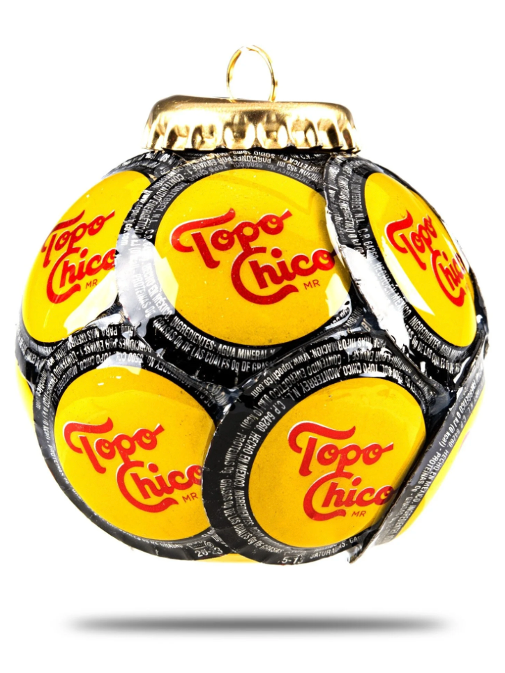 Topo Chico Bottle Cap Ornament