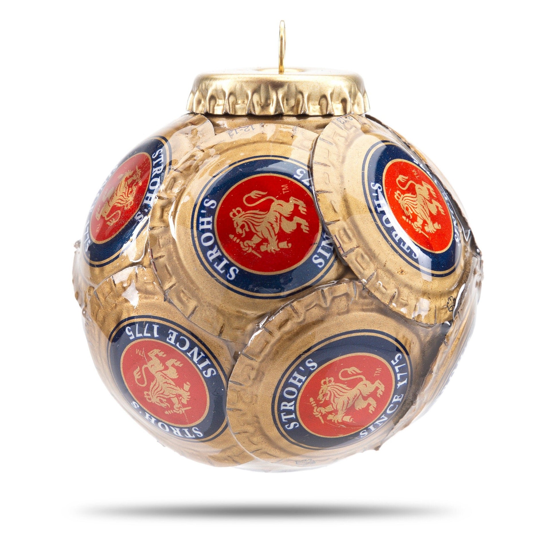 Stroh's Bottle Cap Ornament