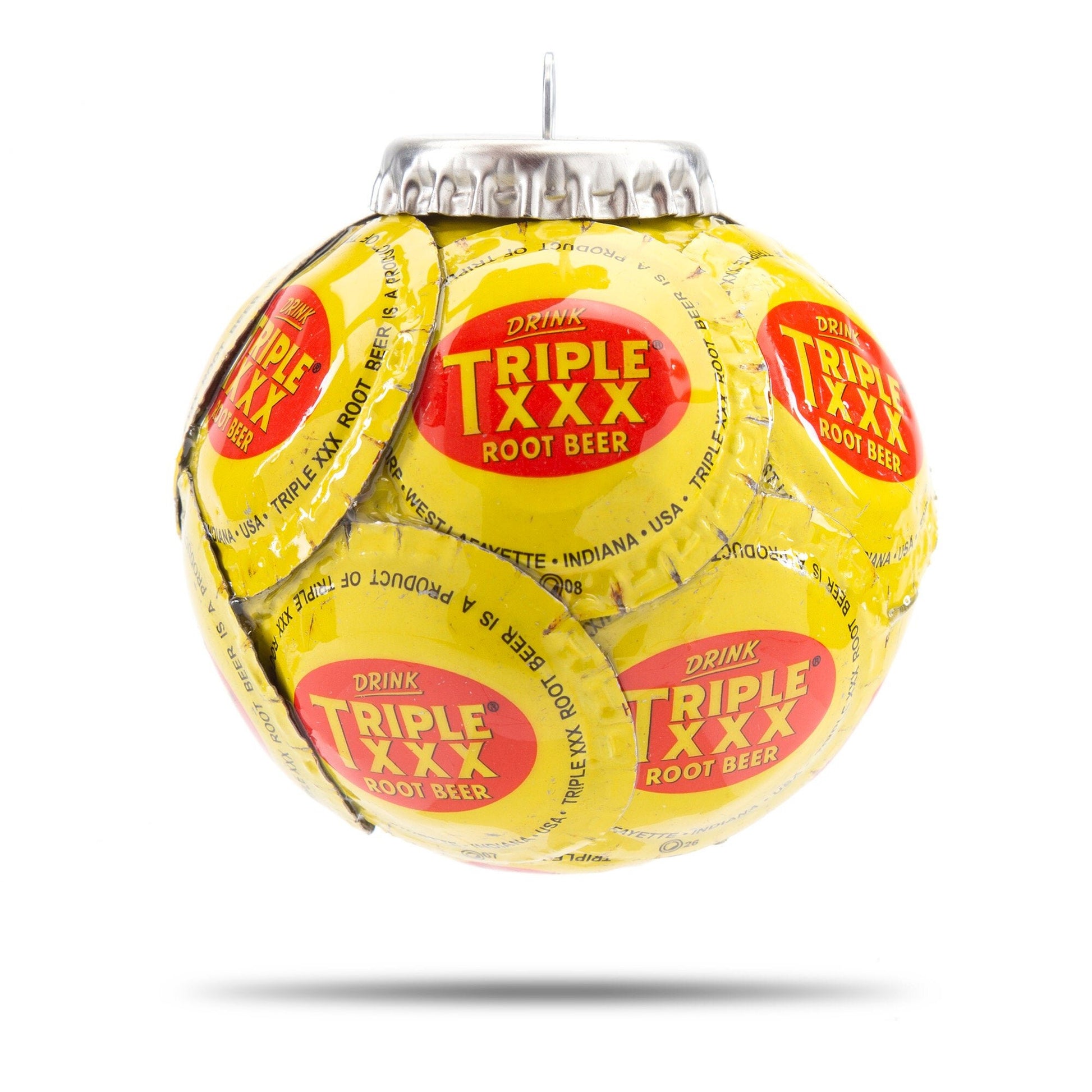 Triple XXX Bottle Cap Ornament