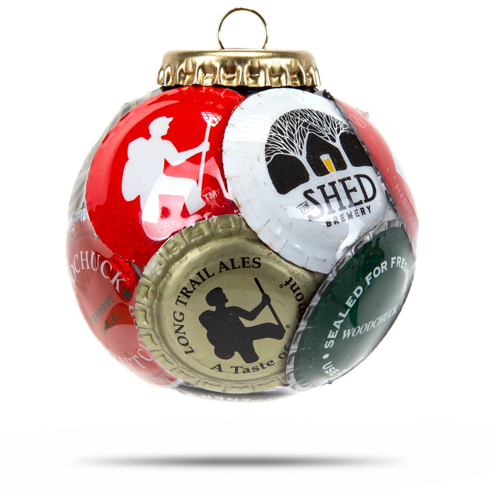 Vermont Mix Bottle Cap Ornament