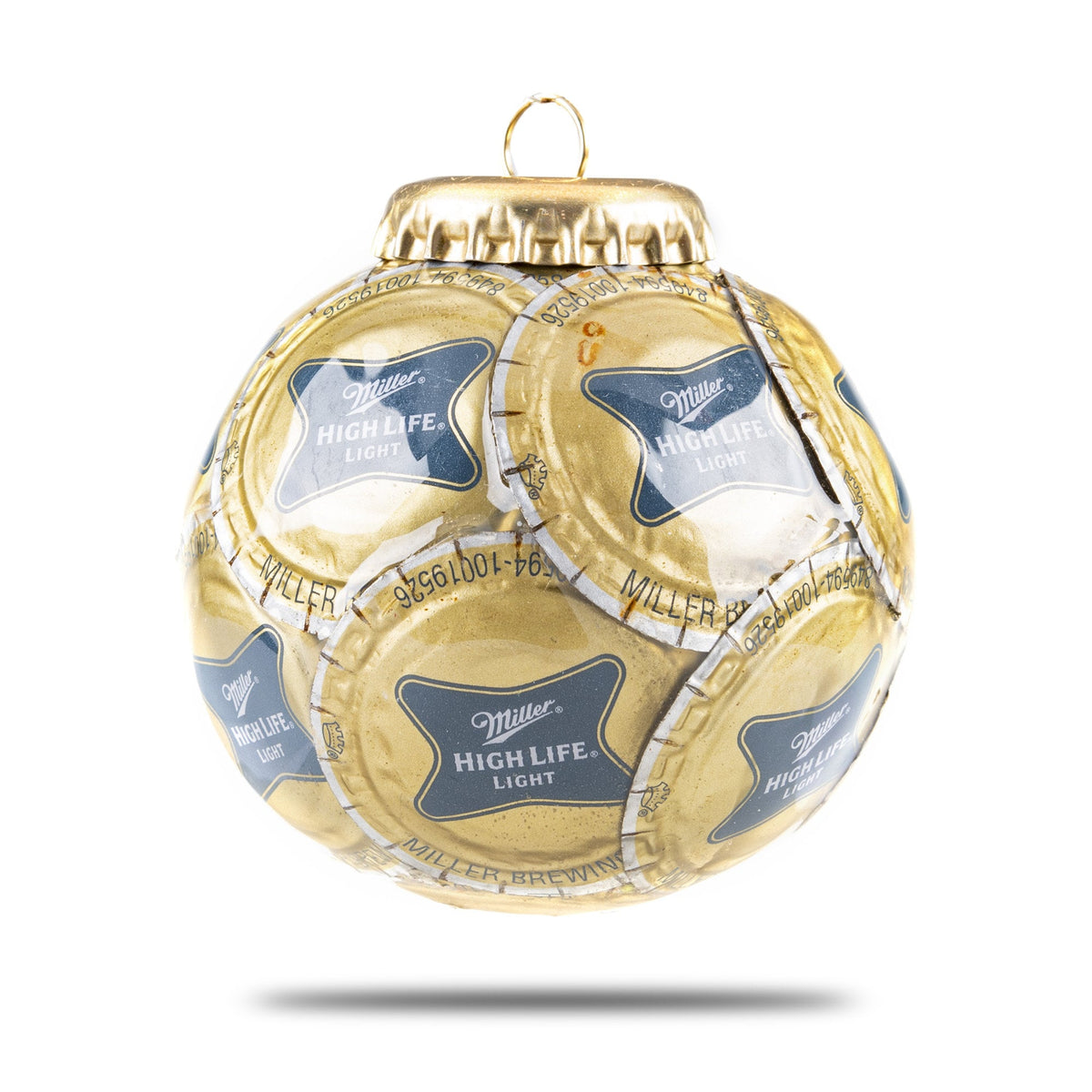 Miller High Life Light Bottle Cap Ornament - photo 2