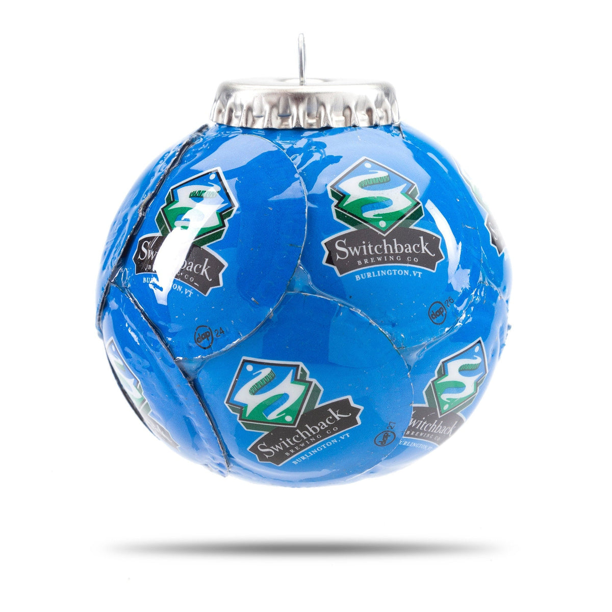 Switchback Bottle Cap Ornament