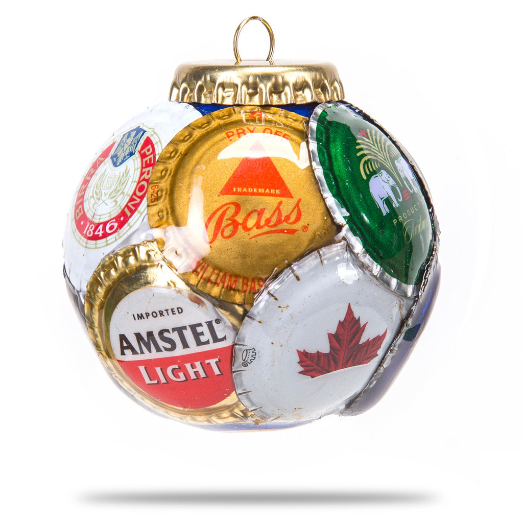 World Beer Mix Bottle Cap Ornament - photo 3