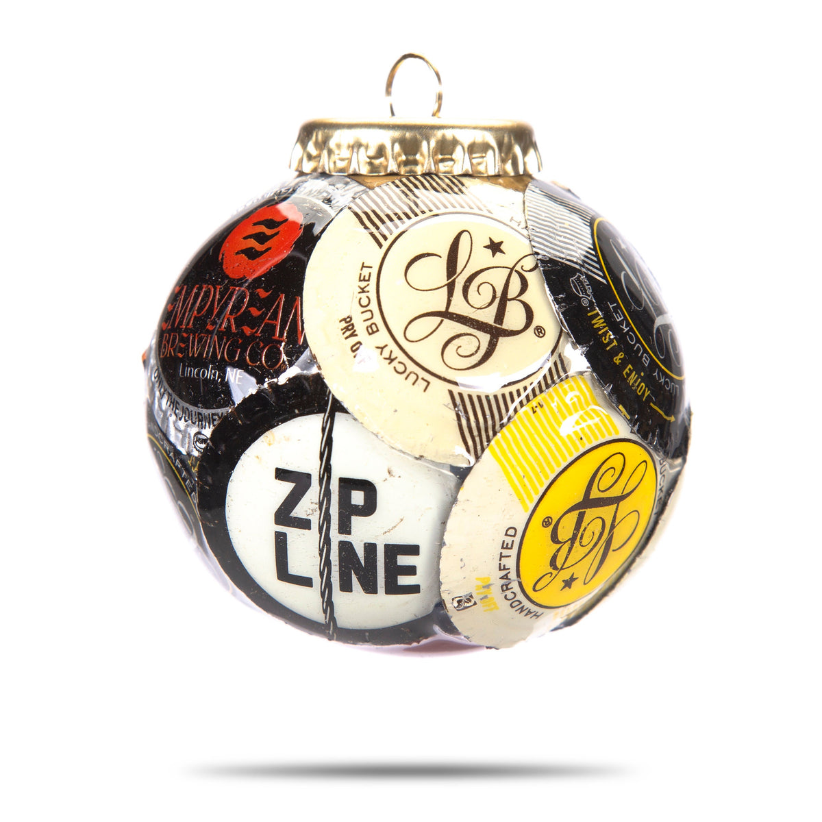 Nebraska State Breweries Bottle Cap Ornament - photo 2