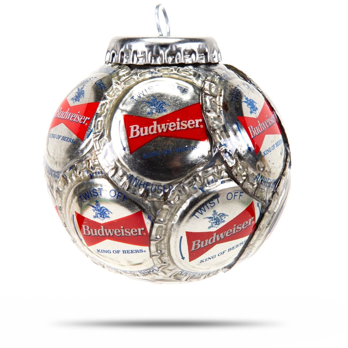 Vintage Budweiser Bottle Cap Ornament