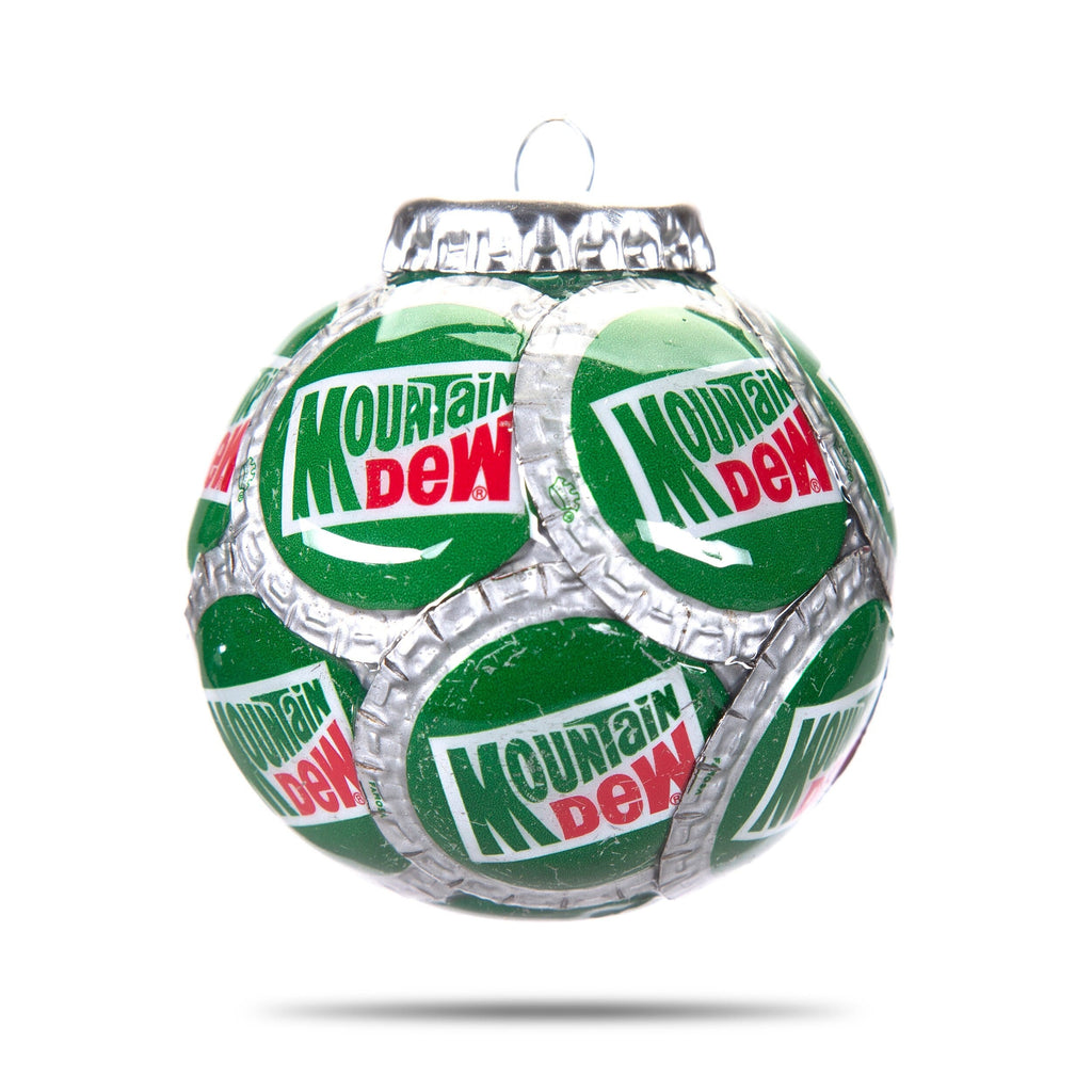 Mountain Dew Bottle Cap Ornament