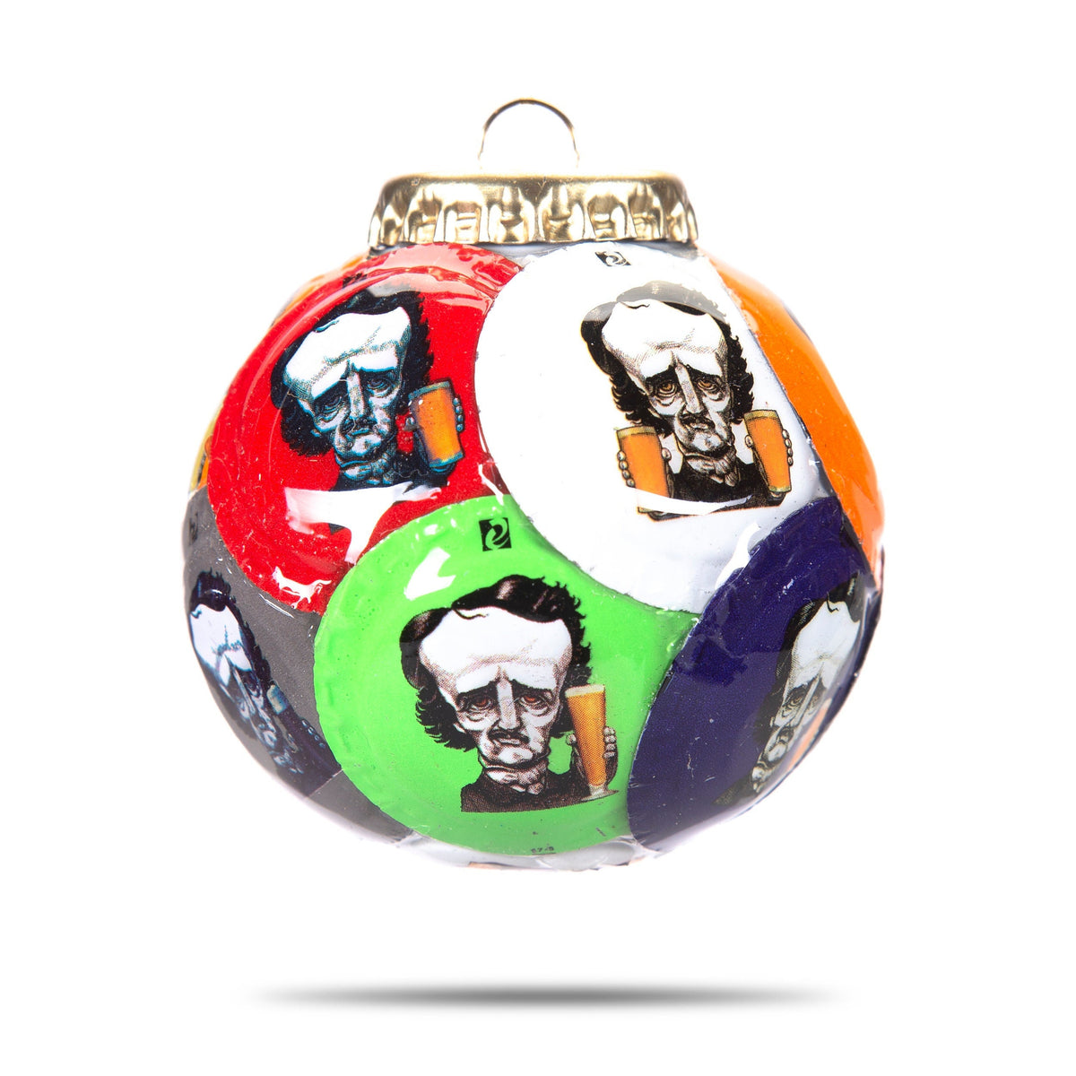 Raven Beer Bottle Cap Ornament