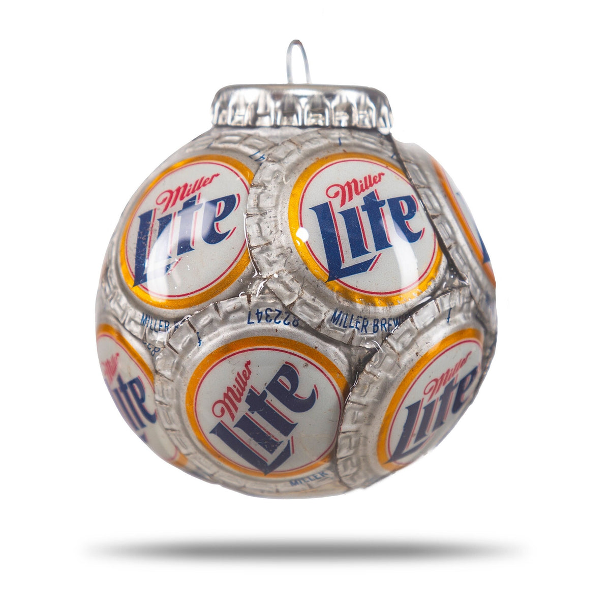 Vintage Miller Lite Bottle Cap Ornament