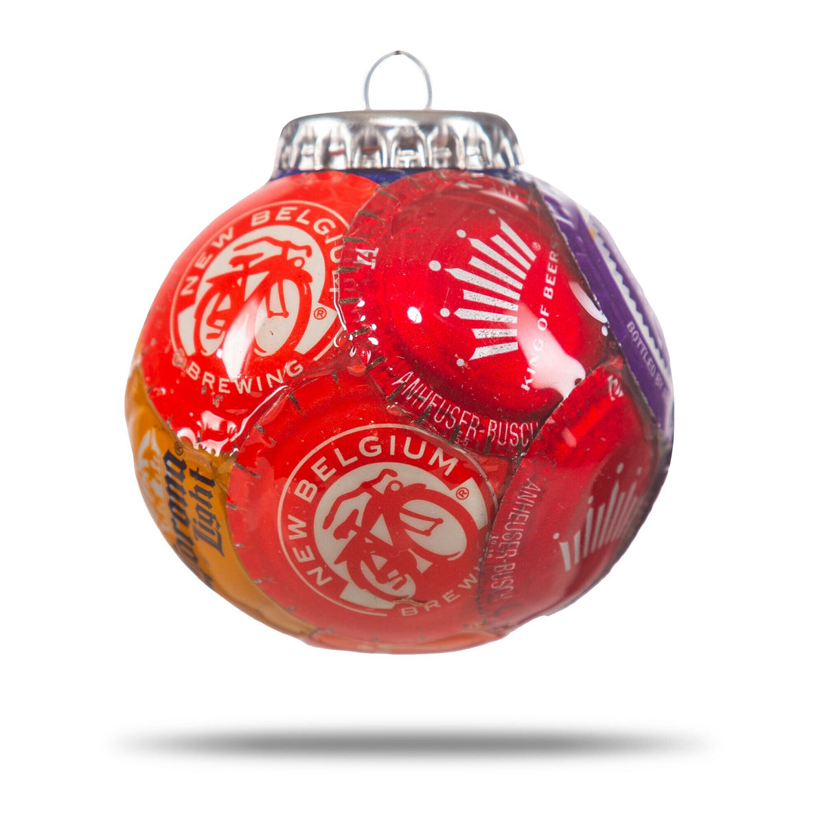 Rainbow Major Brands Bottle Cap Ornament