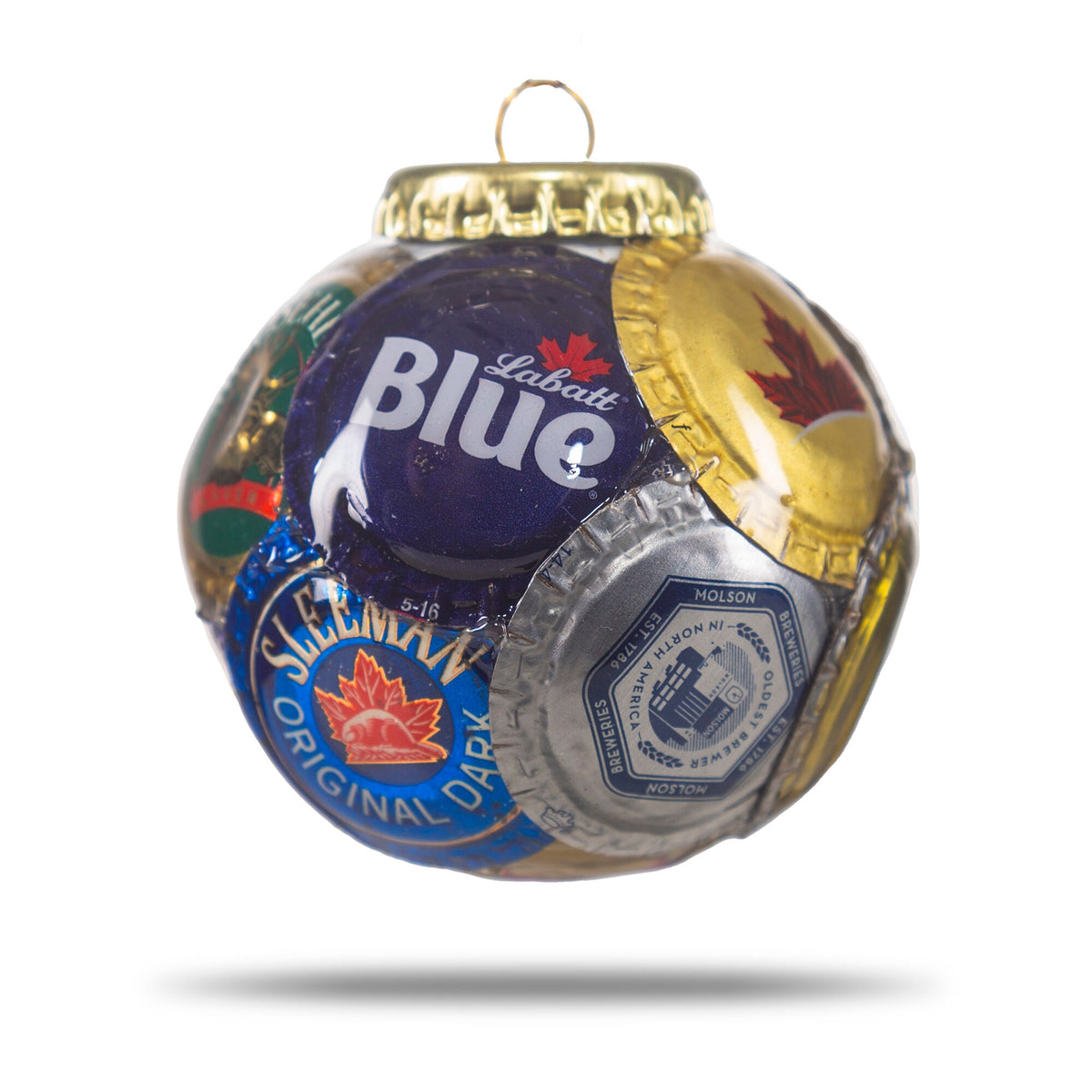 Canadian Beer Bottle Cap Ornament - photo 4