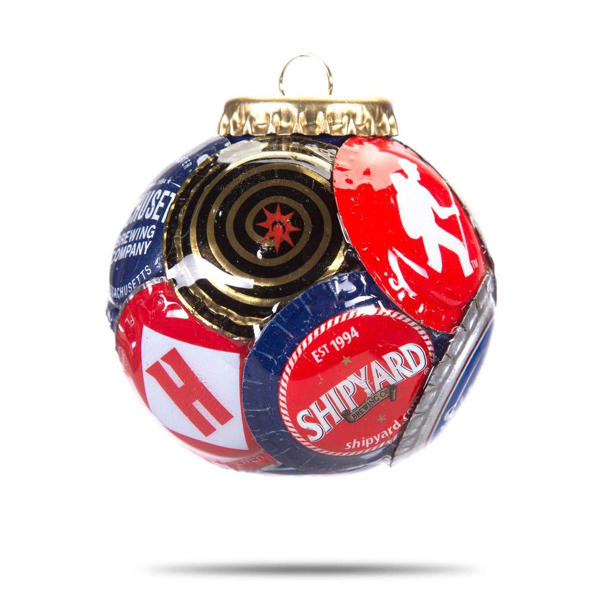 New England Mix Bottle Cap Ornament