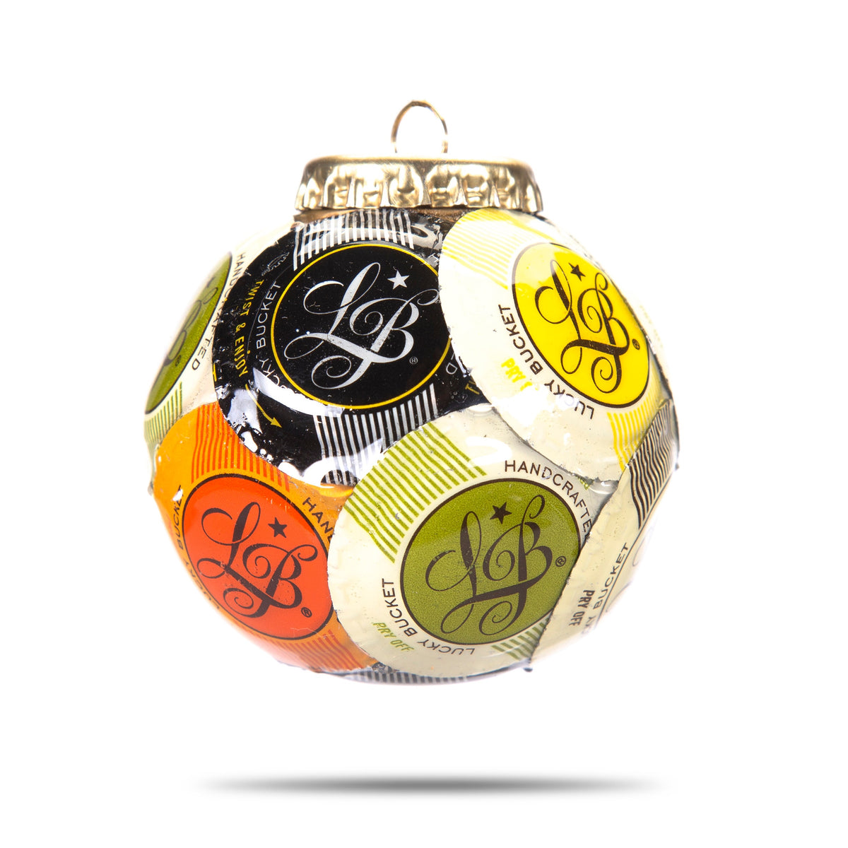 Lucky Bucket Bottle Cap Ornament