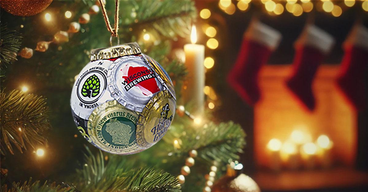 Wisconsin Mix Bottle Cap Ornament - photo 4