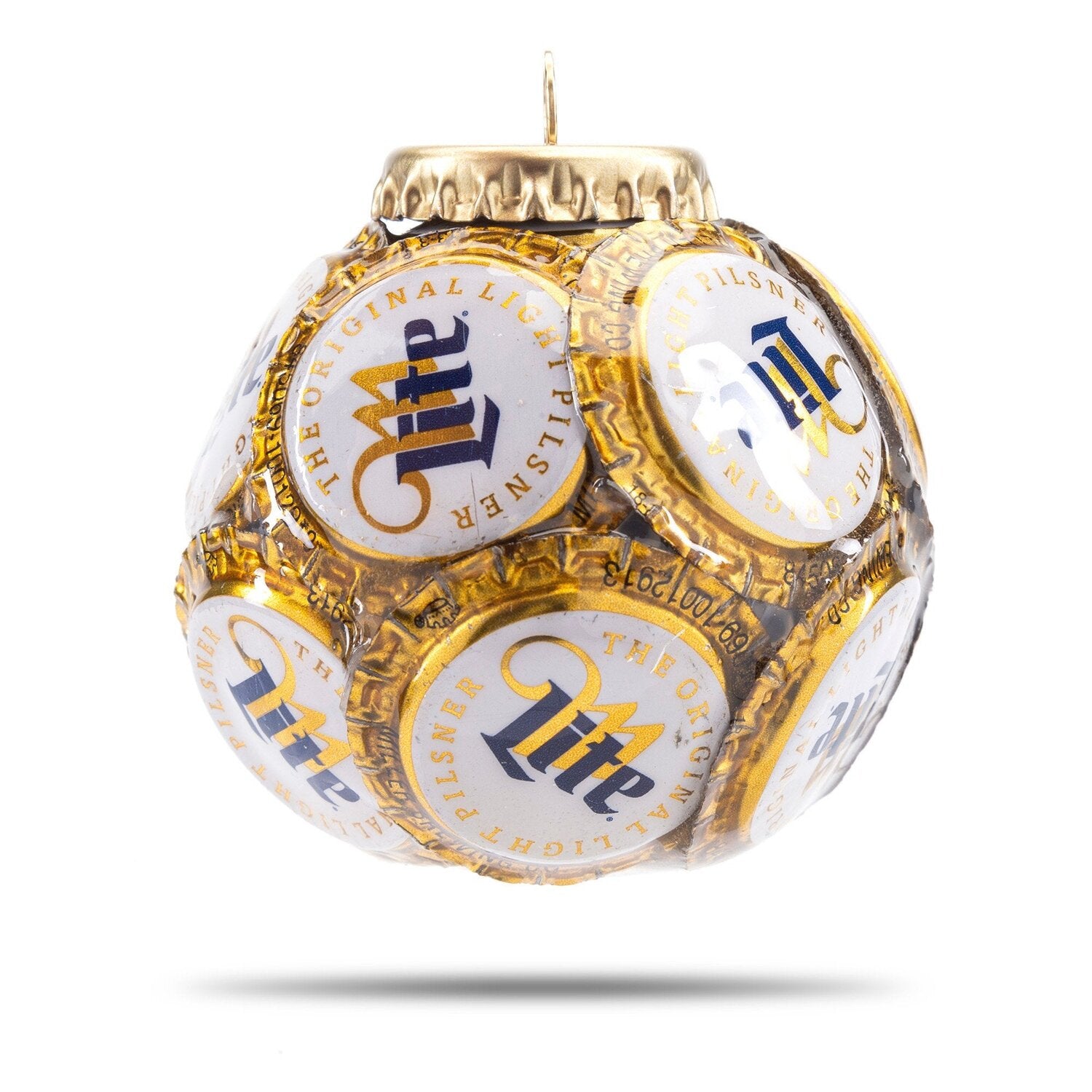 Miller Lite Bottle Cap Ornament