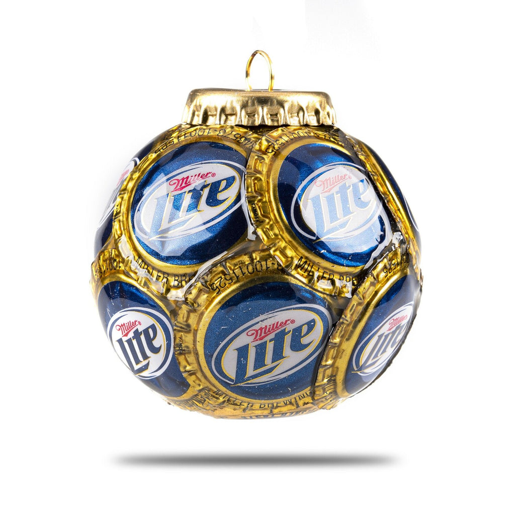 Miller Lite Bottle Cap Ornament