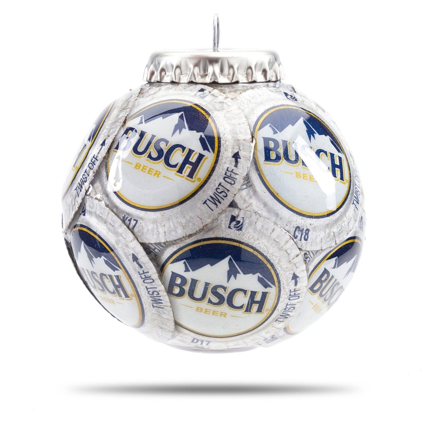 Busch Bottle Cap Ornament