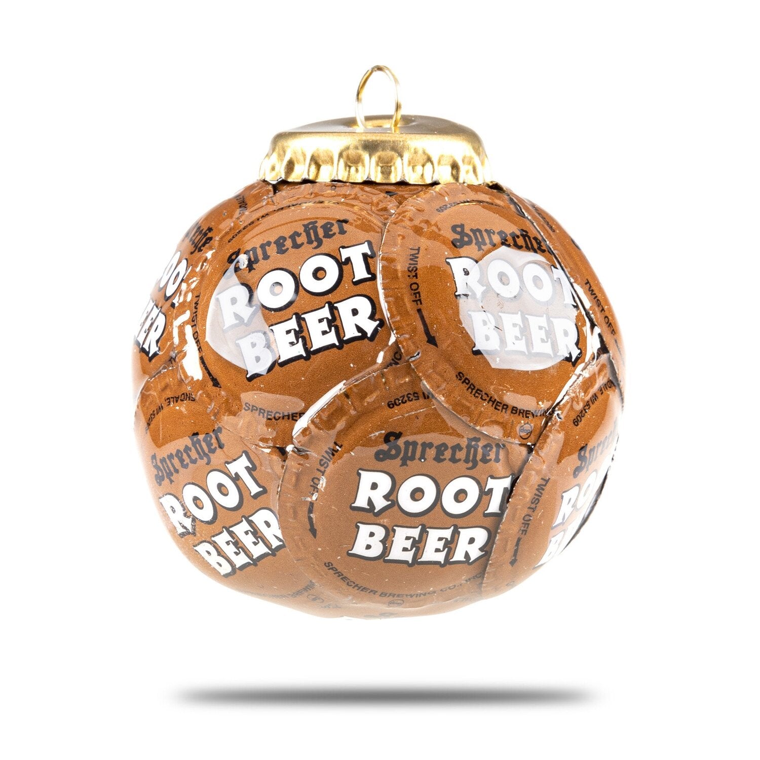 Sprecher Root Beer Bottle Cap Ornament